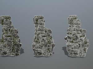 Cliff rocks Modello 3D