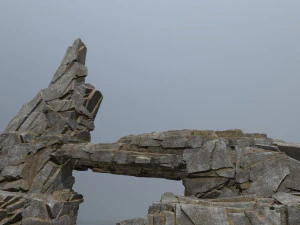 Cliff rocks 3D Model