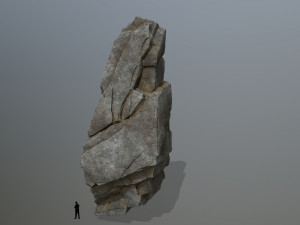 Cliff rocks 3D Model