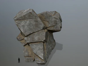 Cliff rocks 3D Model