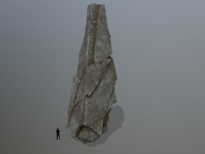 Cliff rocks 3D Model