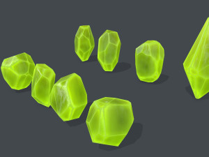 Crystal set 3D Model