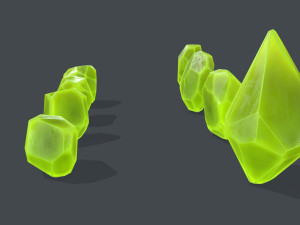 Crystal set 3D Model