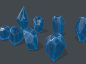 Crystal set 3D Model