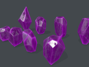 Crystal set Modèle 3D