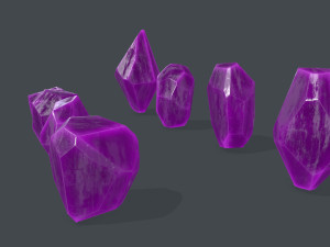Crystal set Modèle 3D