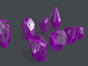 Crystal set Modèle 3D