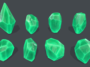 Crystal set 3D Модель