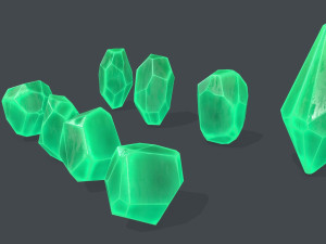 Crystal set 3D 模型