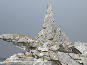 Desert rocks 3D Model