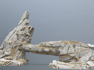 Desert rocks 3D Model
