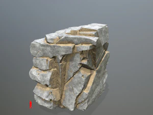 Desert rocks 3D Model