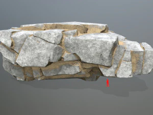 Desert rocks 3D Model