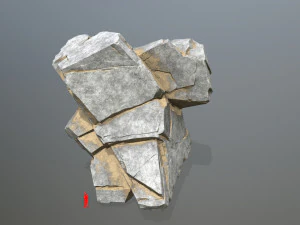 Desert rocks 3D Model