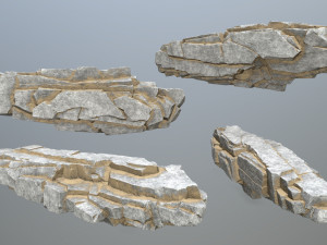 Desert rocks 3D Модель