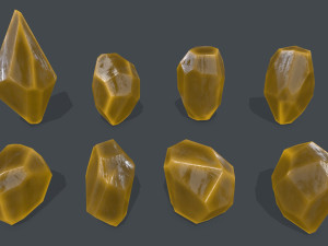 Crystal set 3D Model
