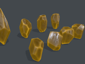 Crystal set 3D Model