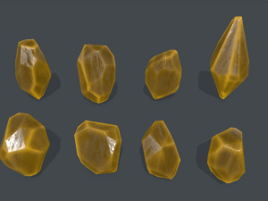 Crystal set 3D Model