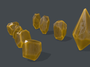 Crystal set 3D Model