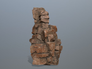 Desert rocks 3D Model