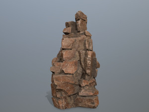 Desert rocks 3D Model