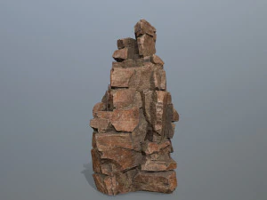 Desert rocks 3D Model