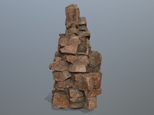 Desert rocks 3D Model