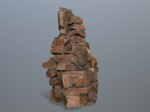 Desert rocks 3D Model