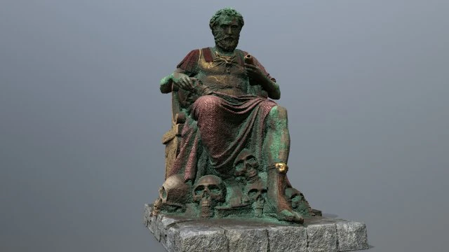 Statua dell'uomo Modello 3D .c4d .max .obj .3ds .fbx .stl .blend 