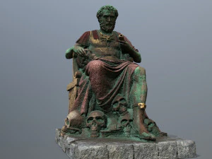 Statua dell'uomo Modello 3D