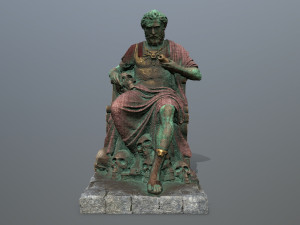 Man Statue Modello 3D