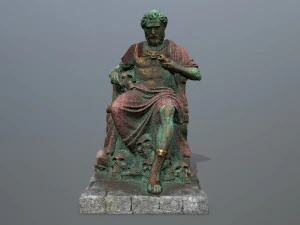 Statua dell'uomo Modello 3D