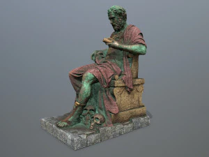 Statua dell'uomo Modello 3D