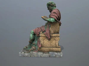 Statua dell'uomo Modello 3D