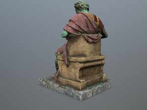 Man Statue Modello 3D