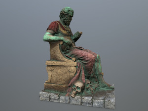 Man Statue Modello 3D