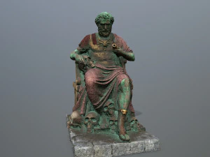 Statua dell'uomo Modello 3D