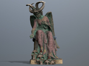 Angel statue 3D Model