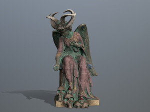 Angel statue Modelo 3D