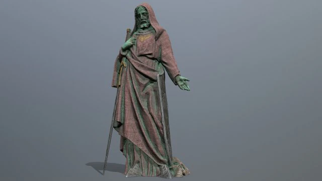 Statue 3 3D Model .c4d .max .obj .3ds .fbx .stl .blend 