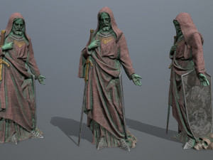 Statue 3 Modello 3D