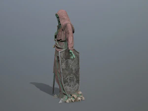 Statue 3 3D Model