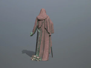 Statue 3 3D Model