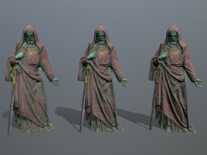 Statue 3 Modello 3D