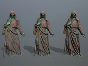 Statue 3 3D Model