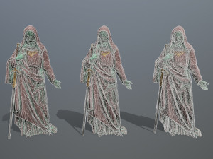 Statue 3 Modello 3D