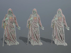 Statue 3 3D Model