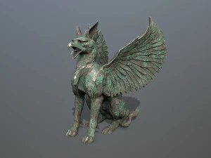 Statue Creature 3D Model