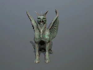 Statue Creature 3D Model