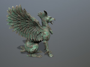 Statue Creature 3D मॉडल
